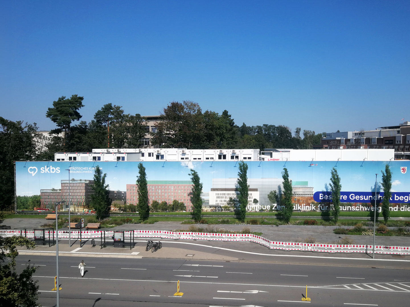 Klinikum Braunschweig in der Bauphase
