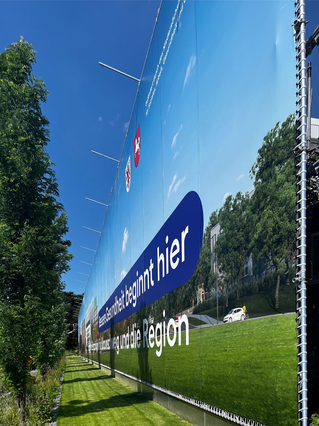 Klinikum Braunschweig Drohnenaufnahme